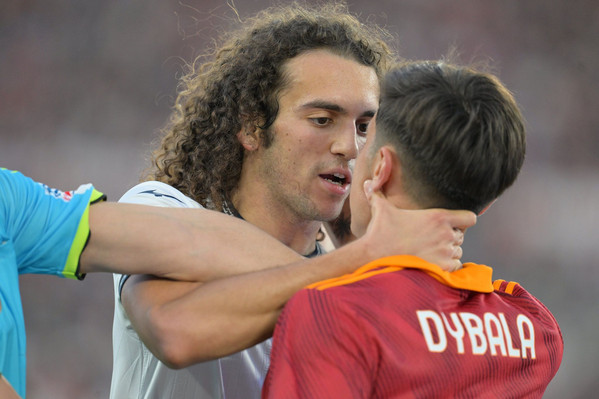 guendouzi dybala derby roma-lazio