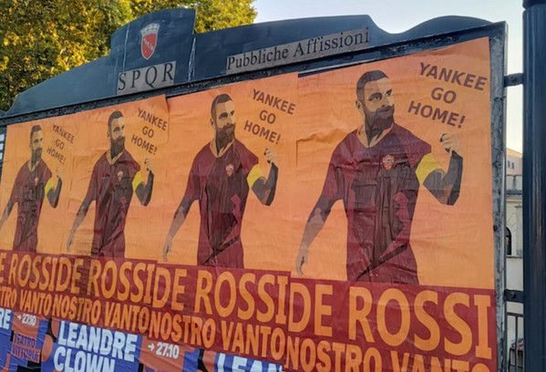 manifesto de rossi yankee go home