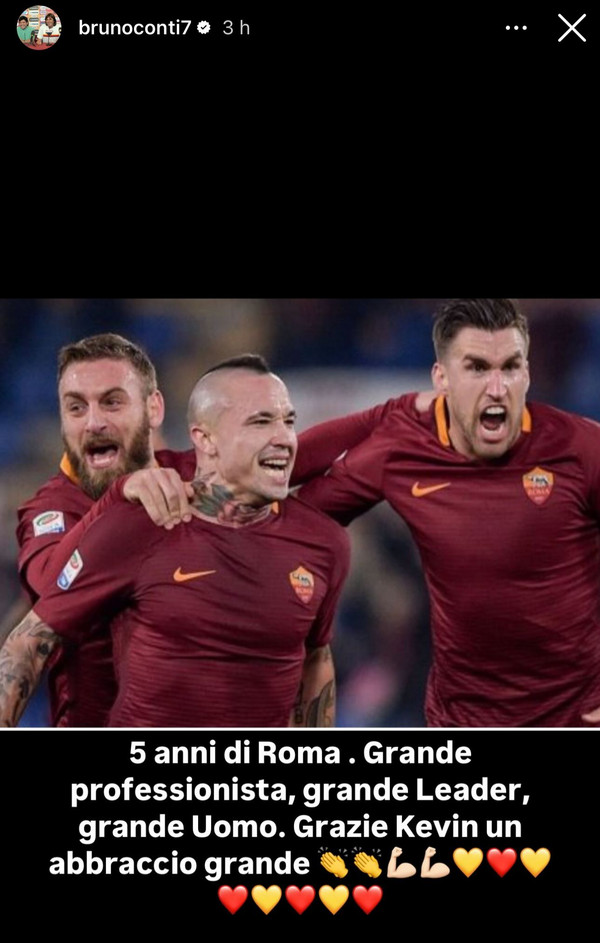 instagram bruno conti strootman