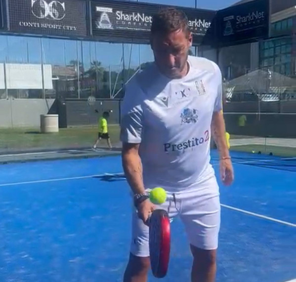 totti padel palleggi