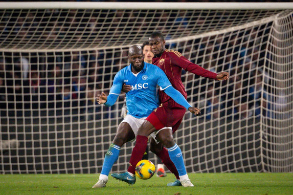 serie a napoli-roma ndicka lukaku