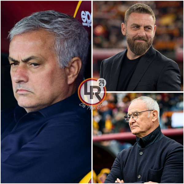 mourinho de rossi ranieri in the box