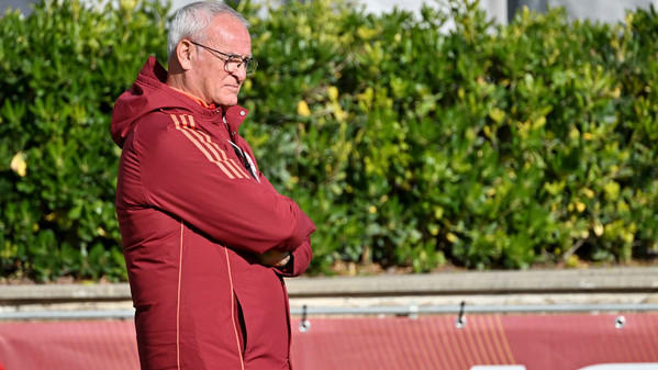 ranieri trigoria allenamento