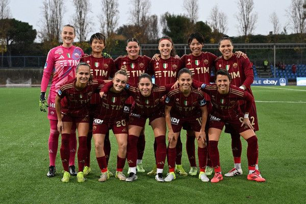 serie a femminile napoli-roma squadra