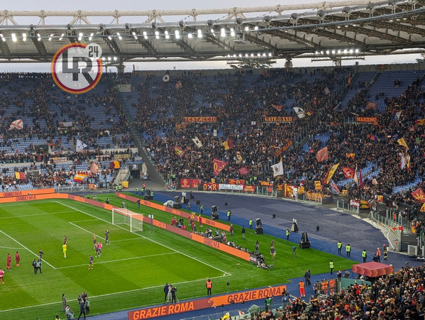 serie a roma-parma tifosi stadio olimpico curva sud