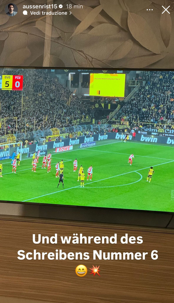 instagram hummels borussia dortmund-union berlino