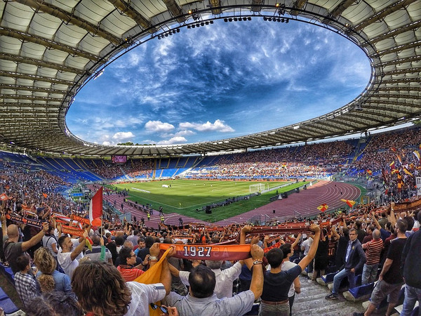 stadio olimpico tifosi roma