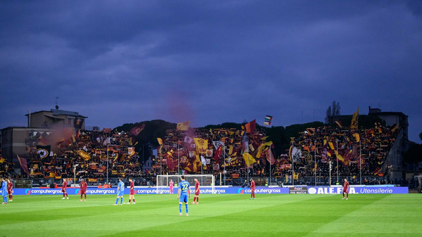 empoli roma tifosi settore ospiti