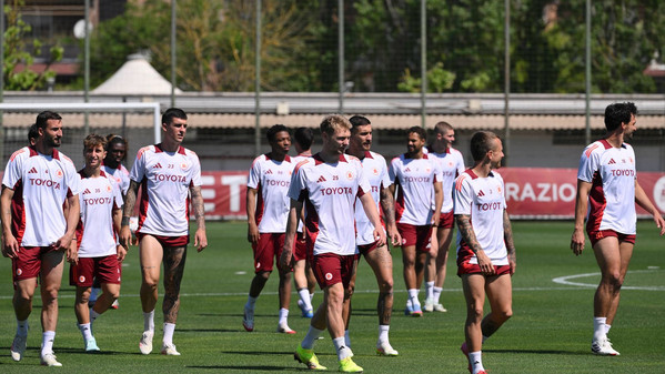 gruppo trigoria allenamento