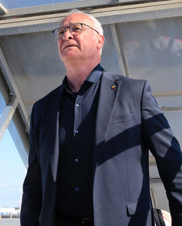 ranieri partenza atalanta-roma