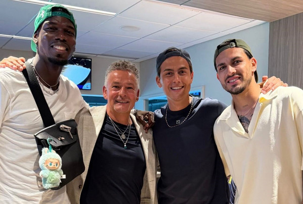 instagram paredes dybala pogba baggio