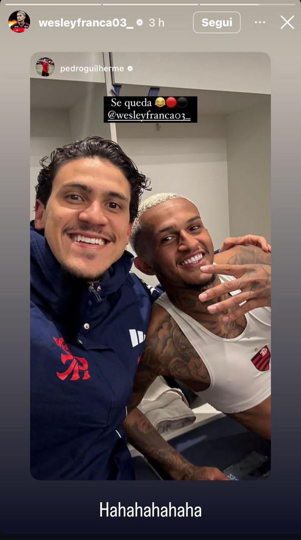 Pedro Wesley Instagram