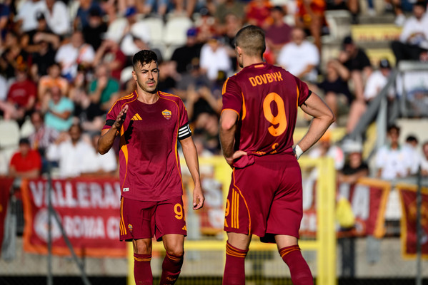 amichevole roma-cannes el shaarawy dovbyk