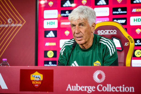 AS Roma Press Conference Gasperini