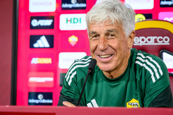 AS Roma Press Conference Gasperini