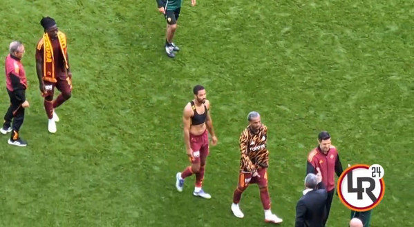 everton-roma wesley kone sciarpa