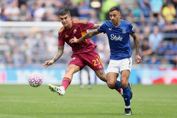 mancini everton-roma