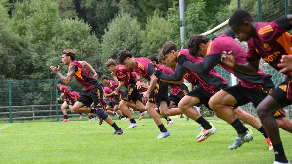 roma primavera squadra ritiro pinzolo