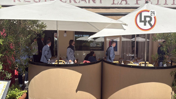 nizza-roma pranzo uefa massara balzaretti
