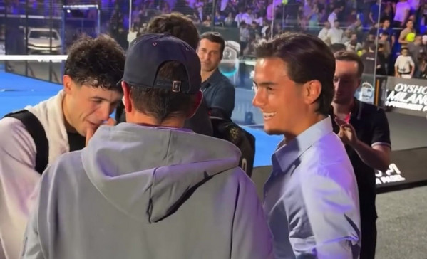 dybala padel milano premier torneo