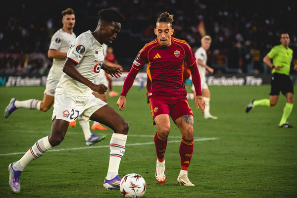 europa league roma-lille tsimikas