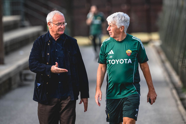 gasperini e ranieri trigoria