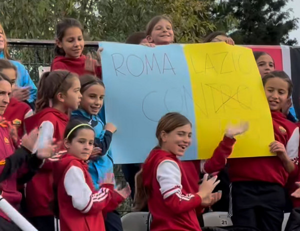 roma-lazio femminile bambine scuole calcio