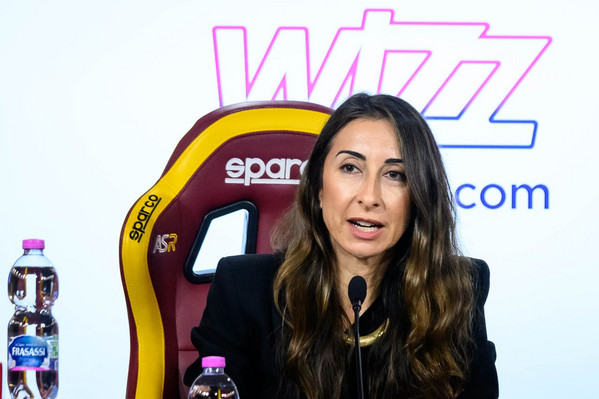 as roma partnership sponsor wizz air silvia mosquera