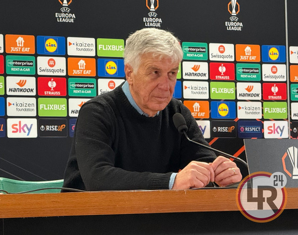 europa league roma-stoccarda gasperini conferenza stampa