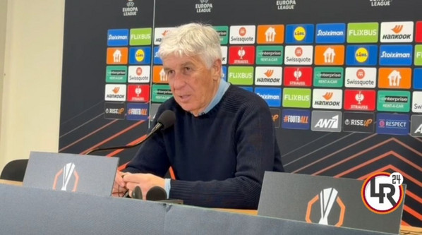 panathinaikos-roma gasperini conferenza stampa