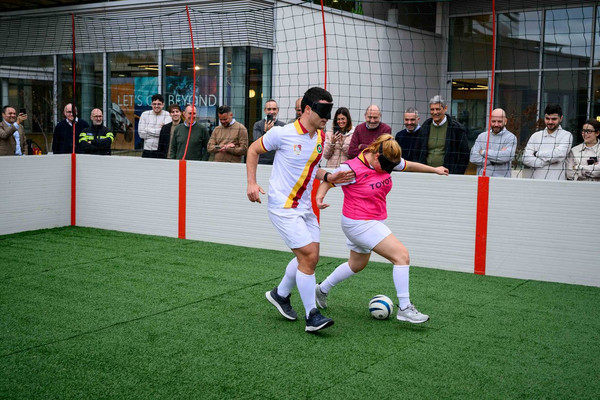 blind football