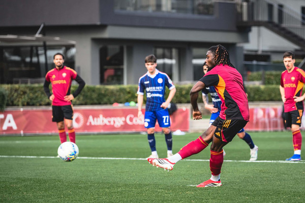 trigoria amichevole roma-atletico lodigiani kone