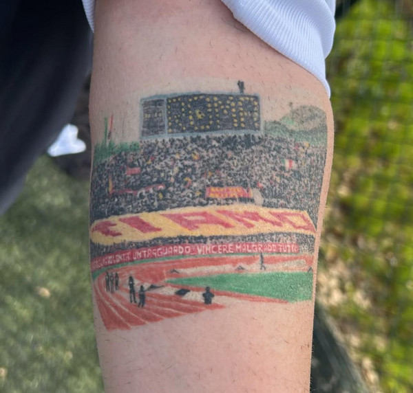 pizarro tatuaggio roma