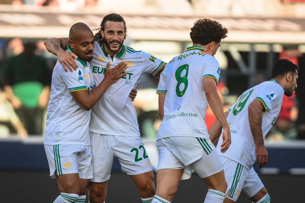 bologna-roma esultanza squadra