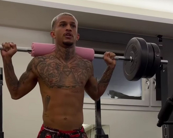 wesley allenamento casa