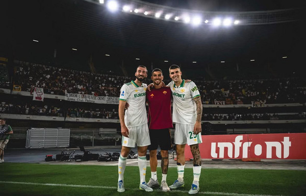 bal banda terzo posto mancini, cristante, pellegrini