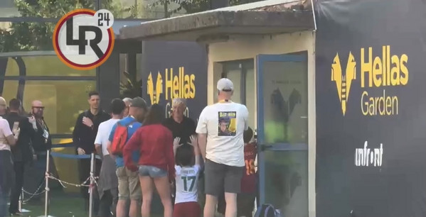 hellas verona-roma arrivo gasperini bentegodi