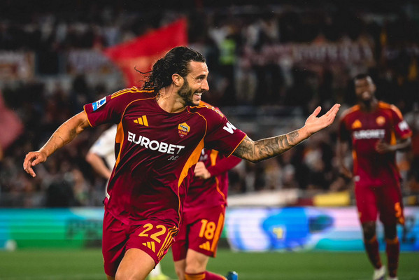 hermoso esultanza roma fiorentina