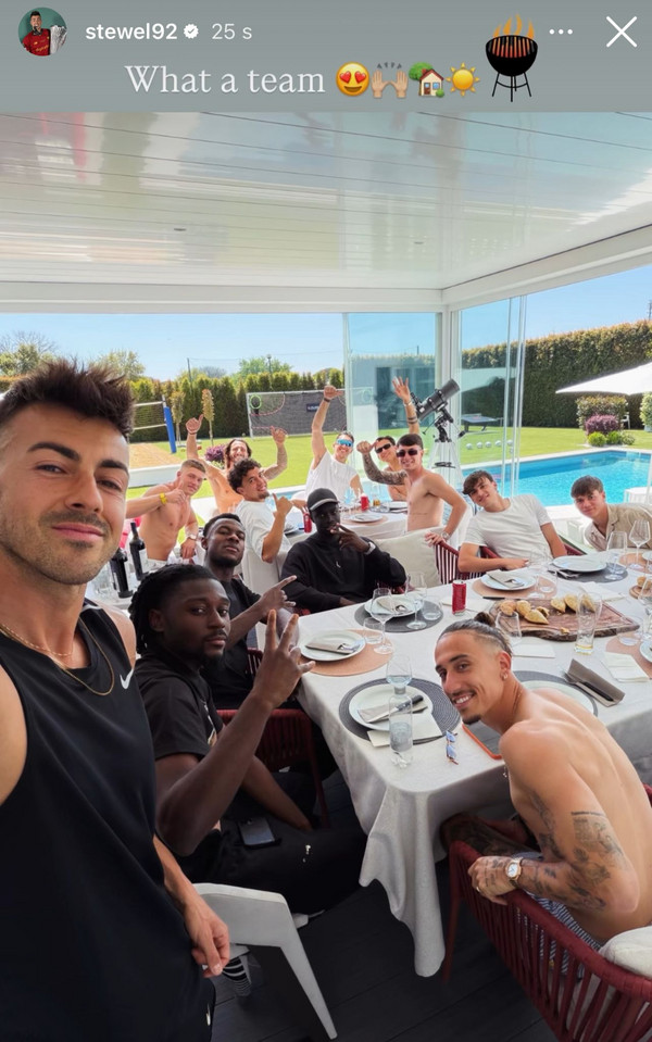 squadra pranzo trigoria
